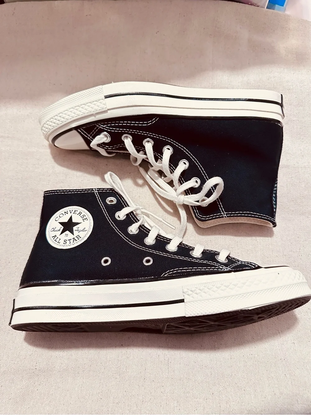 Converse |Shoes | Converse Chuck 70 Vintage | Black Black Egret - Picture 3 of 10
